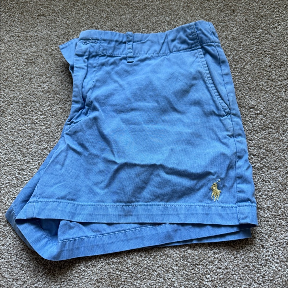Classic Ralph Lauren Women’s Light Blue Shorts